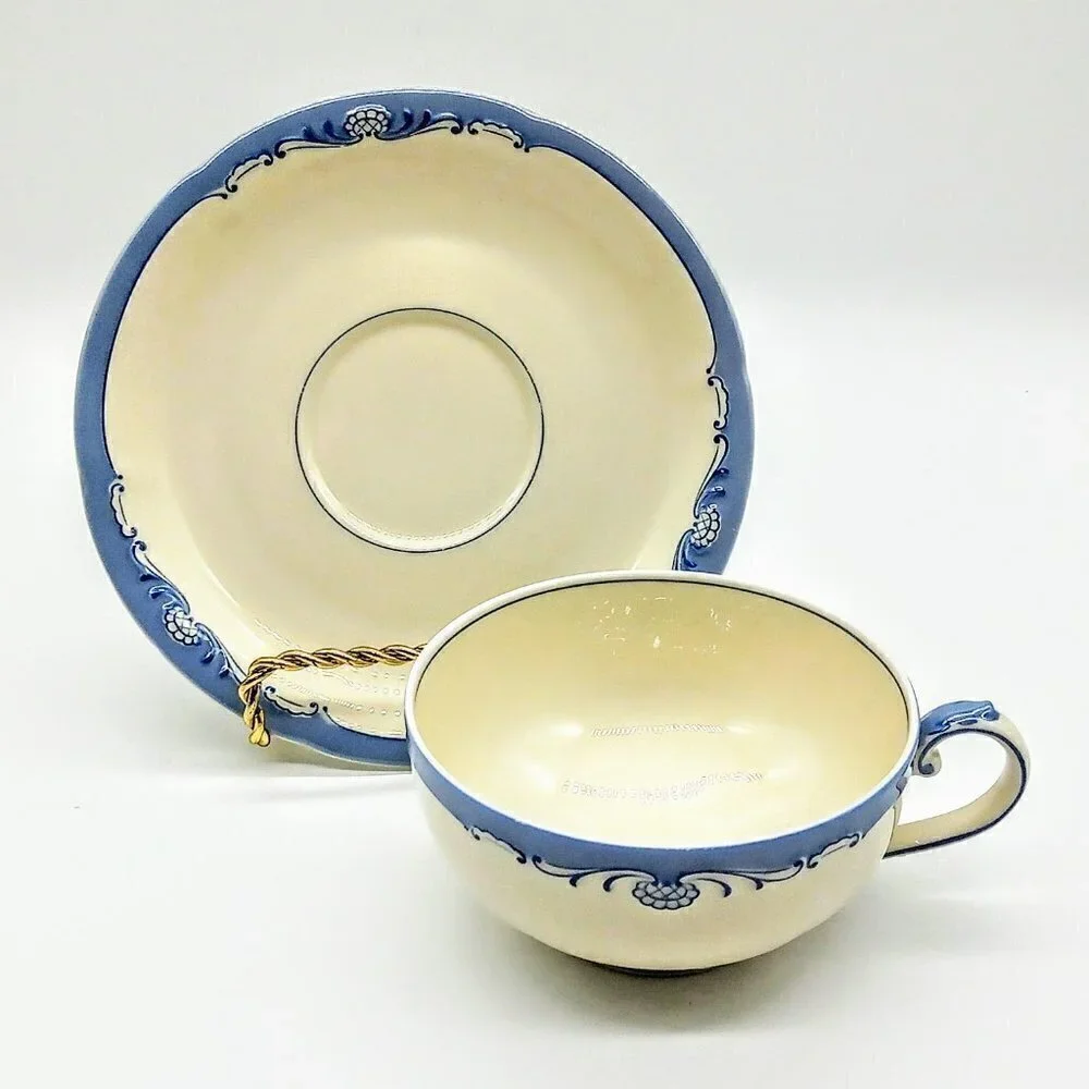 Vintage 1940s Konigl pr Tettau Porcelain Cup & Saucer